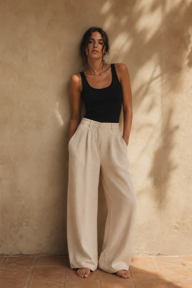 linen pants under ₹3k